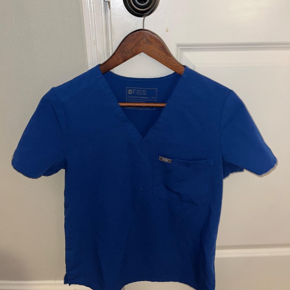 Figs Technical Collection Royal Blue Top